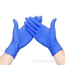 Disposable Blue Nitrile Gloves For Household Garden Kitchen accessories Powder Free